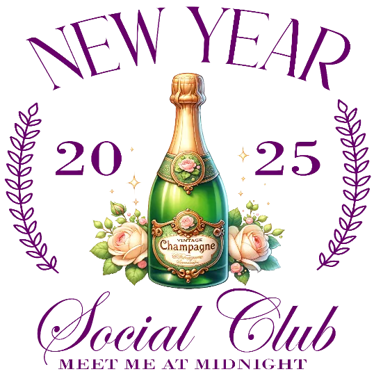 New Year Social Club 2025 - Meet Me At Midnight