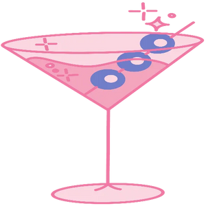 Champagne - Pastel New Years