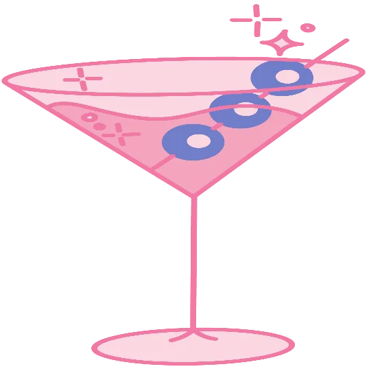 Champagne - Pastel New Years