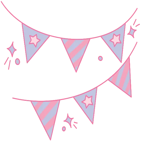 Buntings - Pastel New Years
