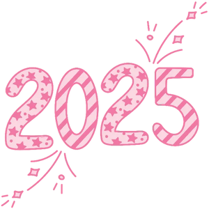 Festive 2025 Celebration - Pastel New Years