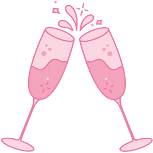 Cheers And Celebrations - Pastel New Years