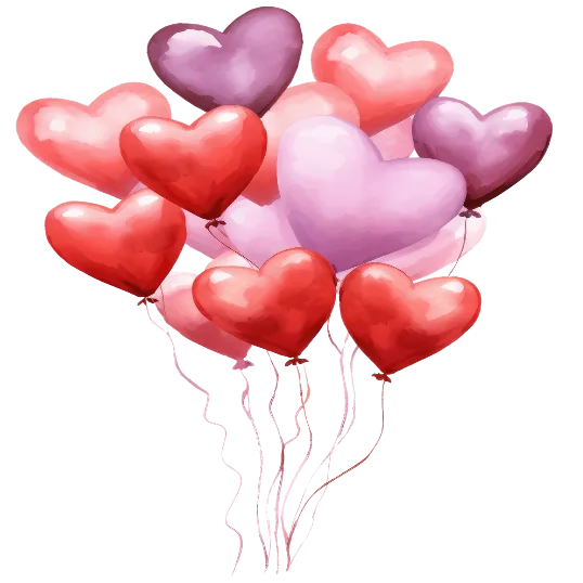 Heart Balloons