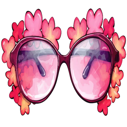 Rose Tinted Glasses - Valentine's