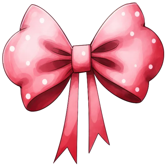 Polka Dot Bow