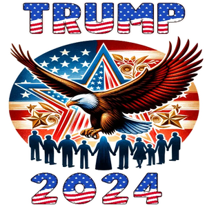 United Under USA - Trump 2024 Bald Eagle