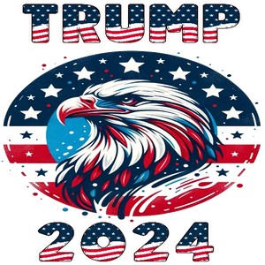 Patriotic Eagle Trump 2024