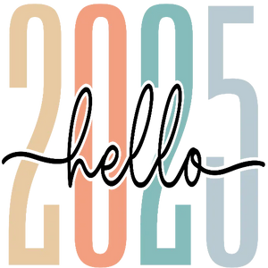 Hello 2024 - Light Pastel Colors