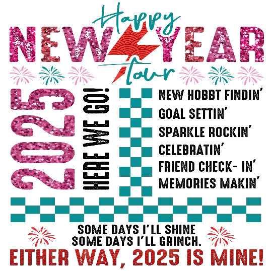 Happy New Year 2025 Tour