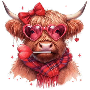 Valentine Cow