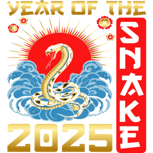 Storm Serpent - Year Of The Snake 2025 Poster