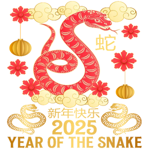 Lunar New Year Of The Snakle 2025