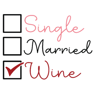 Single Married ✅ Wine