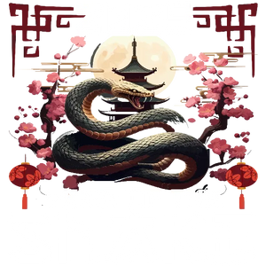 Year of the Snake 2025 Emblem