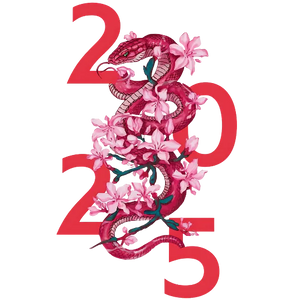 Floral Snake Year - 2025
