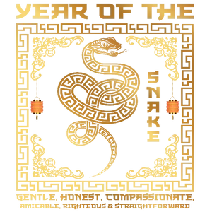 Golden Year Of The Snake - Lunar New Year Words