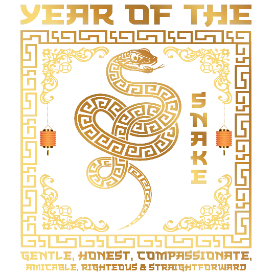 Golden Year Of The Snake - Lunar New Year Words