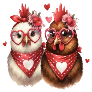 Cute Valentine\'s Chicks