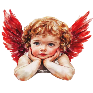Thoughtful Baby Cupid