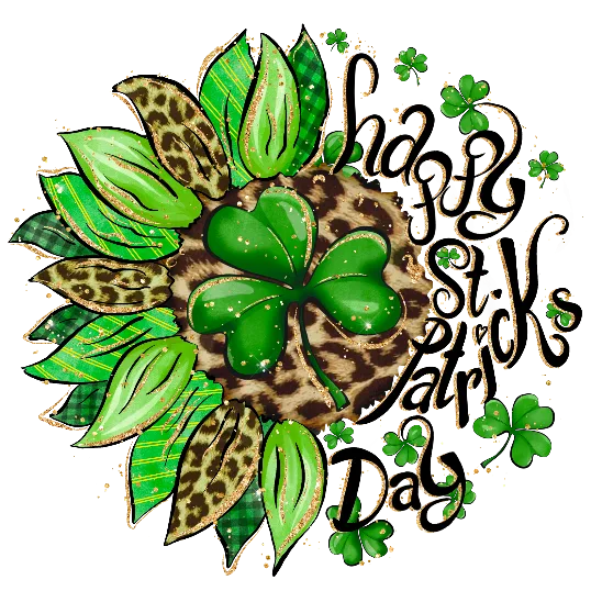 Happy Saint Patrick\'s Day - Leaves