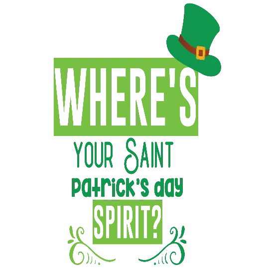 Where\'s Your Saint Patrick\'s Day Spirit? - Leprechaun Hat