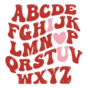 I ❤️ U - Alphabets