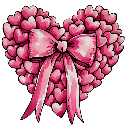 Heart Of Hearts And Bow