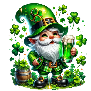 Drunk Beer Connoisseur - St. Patrick\'s Gnomes