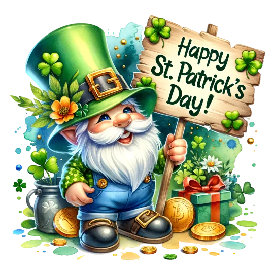 Happy Saint Patrick\'s Day - St. Patrick\'s Gnomes