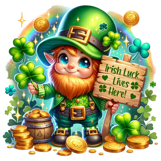 Irish Luck Lives Here