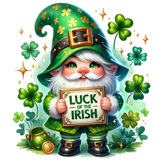 Luck Of The Irish - St. Patrick\'s Gnomes