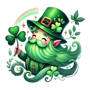 Whimsical Shamrock Sage