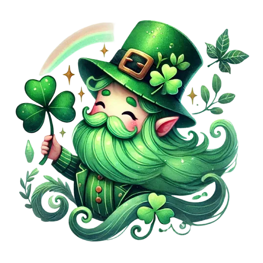 Whimsical Shamrock Sage
