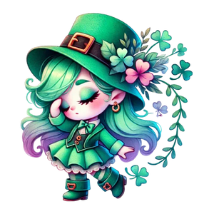 Whimsical Clover Dancer