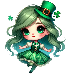 Cute Dancing Leprechaun