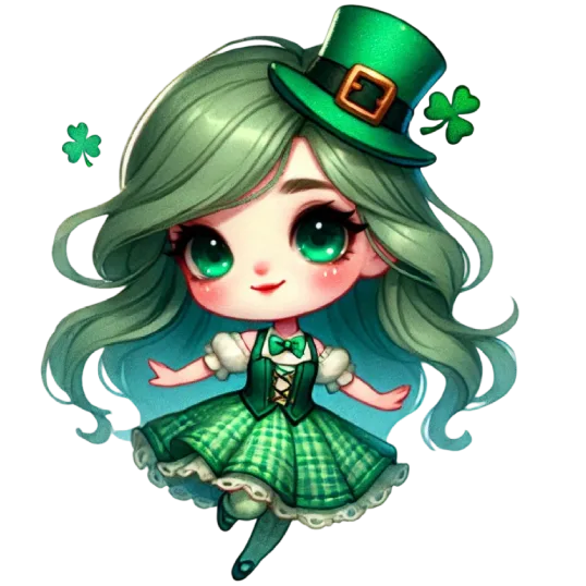Cute Dancing Leprechaun