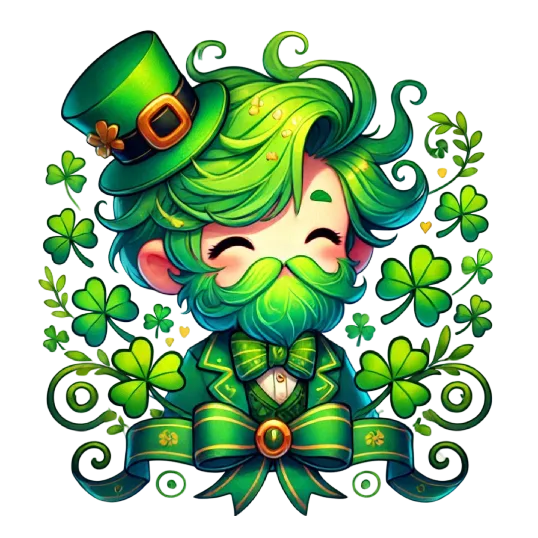 Formal Cheery Leprechaun