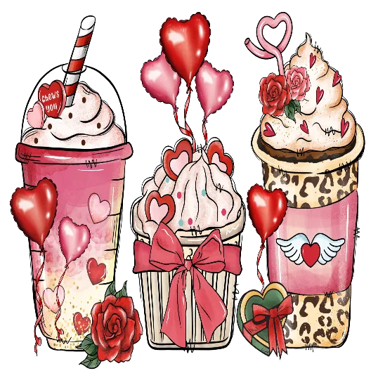 Valentine\'s Day Treats Trio