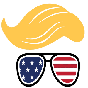 Trump Hair USA Sunglasses
