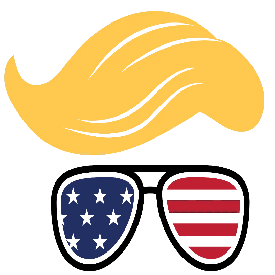 Trump Hair USA Sunglasses