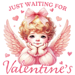 Just Waiting For Valentine\'s - Cute Angelic Cupid
