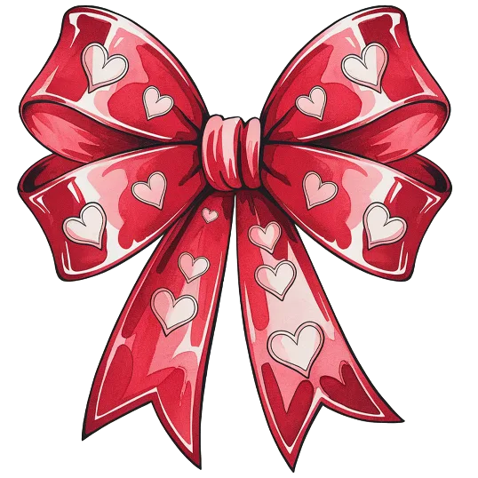 Valentine’s Day Coquette Bow