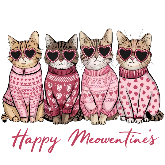 Happy Meowentine's