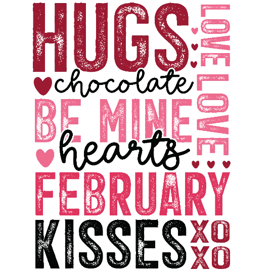 Happy Valentines Day Kisses XoXo