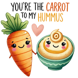 Carrot To My Hummus