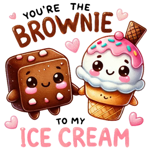 Brownie To My Ice Cream