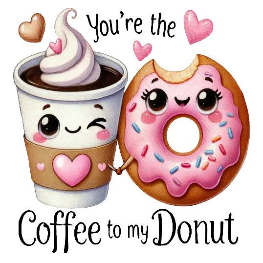 You\'re The Coffee To My Donut