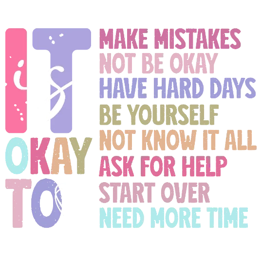 Retro It's Okay Mental Health