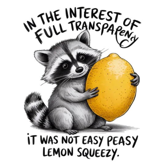 In The Interest Of Full Transparency
