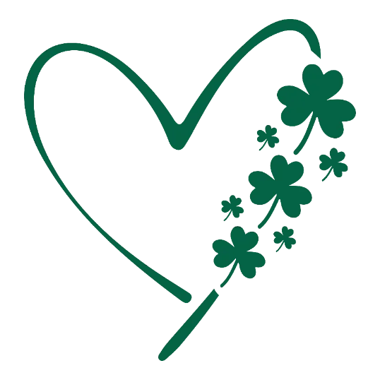 St Patrick's Day Heart